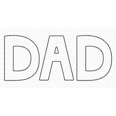 My Favorite Things Die-Namics - Dad